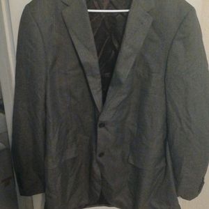 Gray men's suit